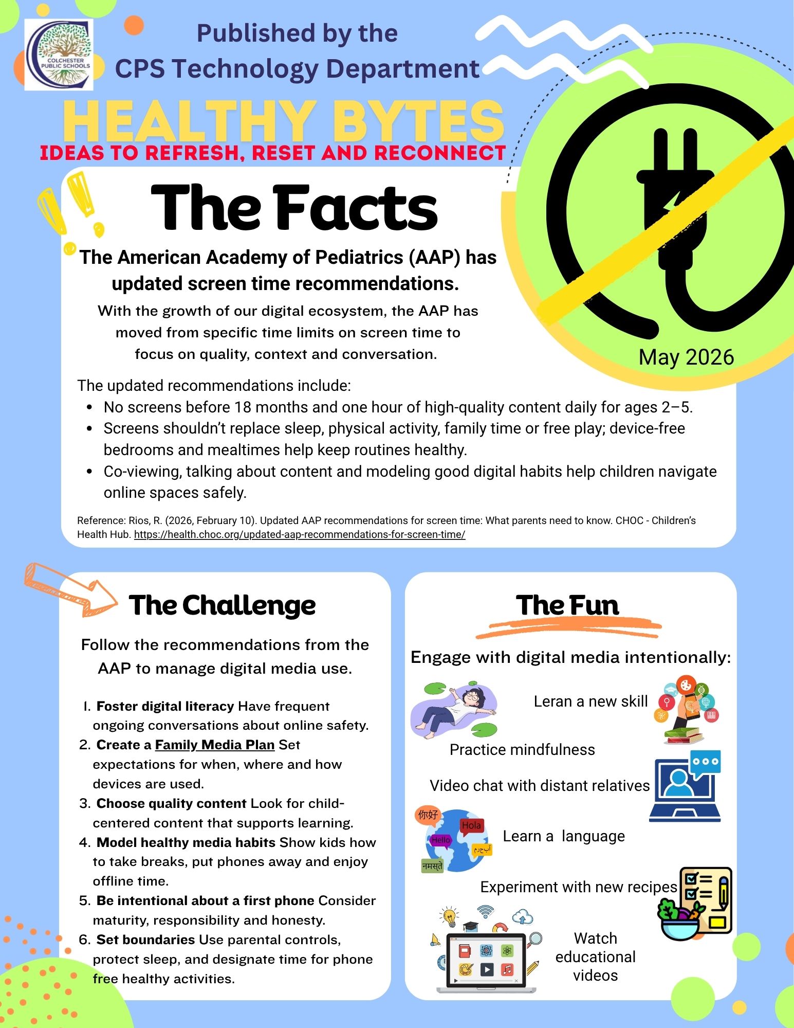 May's Healthy Bytes Newsletter