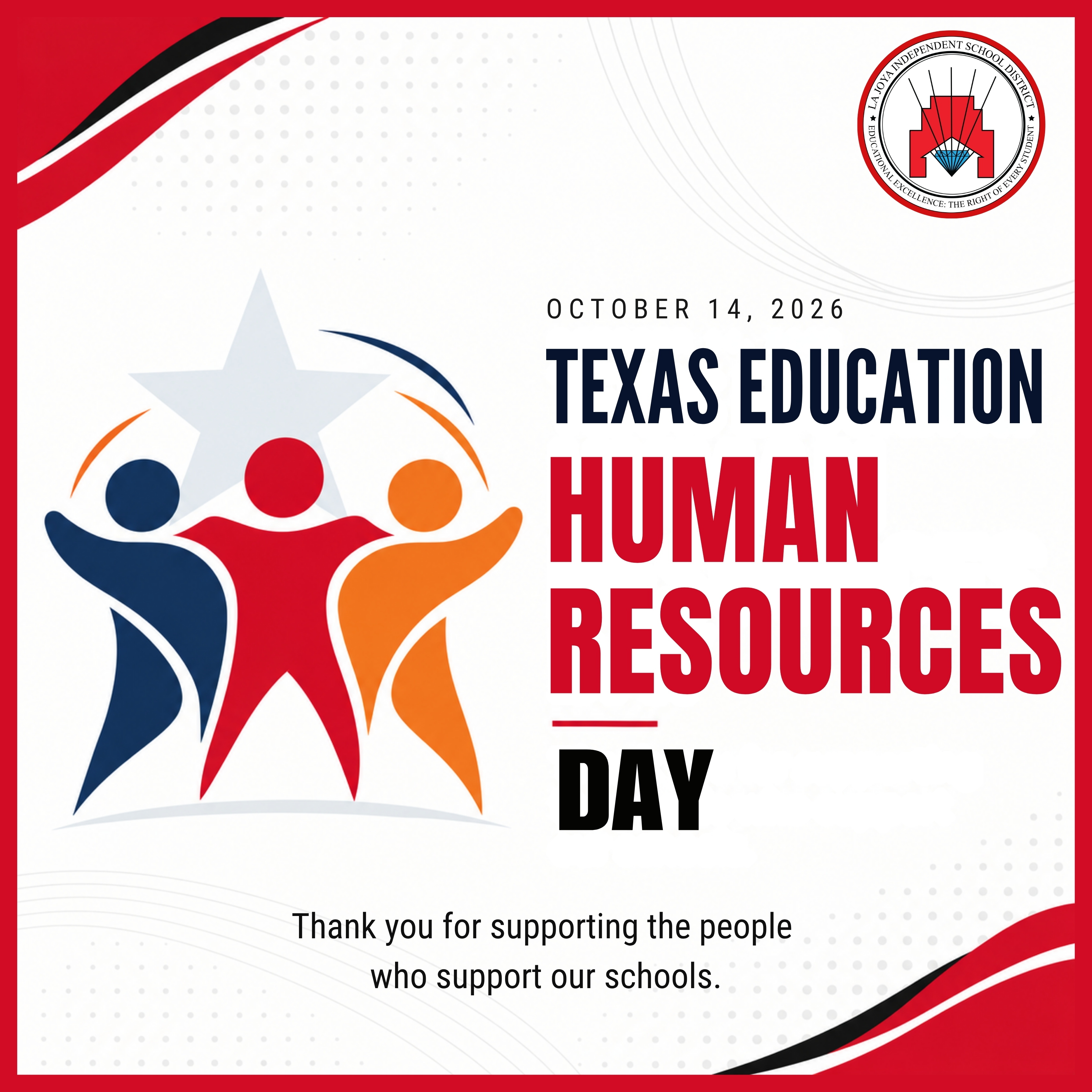  🎉Happy Texas Education Human Resources Day!👥🤝