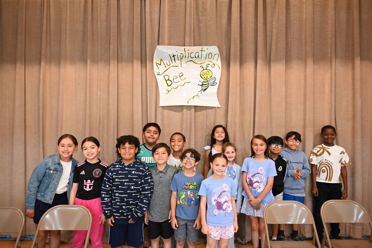 MGV Students Showcase Math Skills in Multiplication Bee