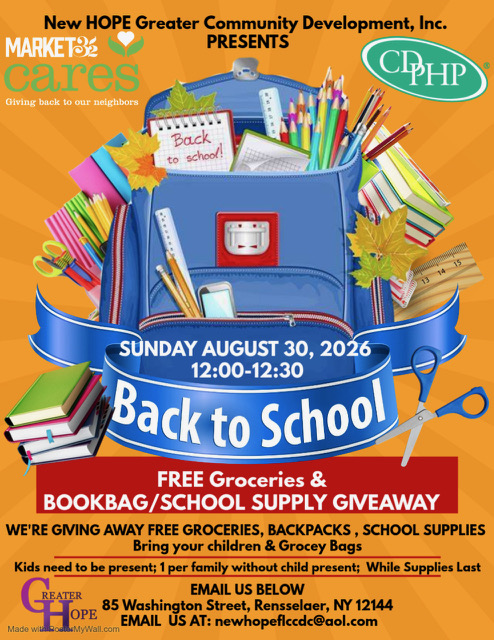 FREE Bookbag, School Supply, & Grocery Giveaway! ​