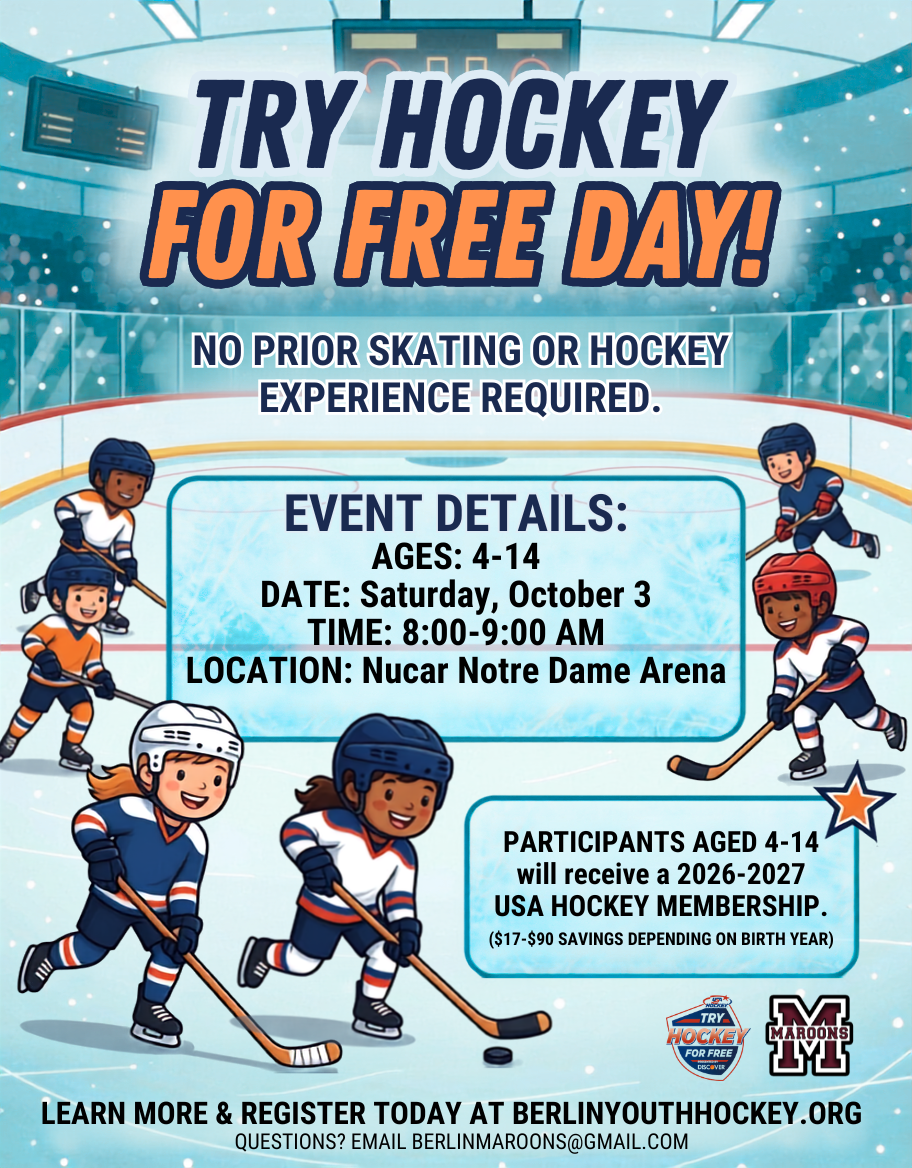 Exciting Hockey Opportunity! Try Hockey for Free Day!