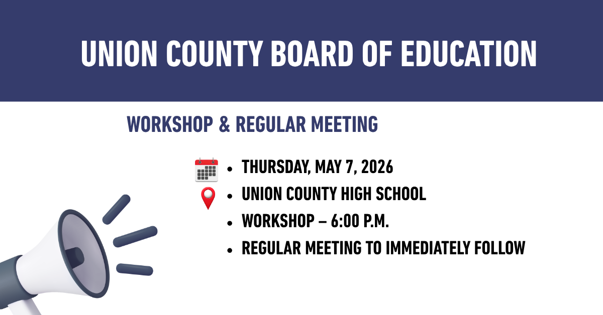 UCBOE Workshop & Regular Meeting May 7, 2026
