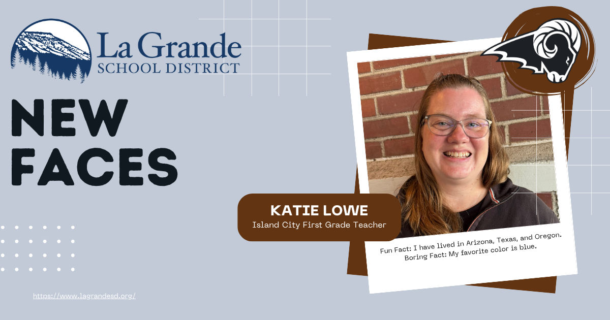 We welcome Katie Lowe, first grade teacher, to Island City!