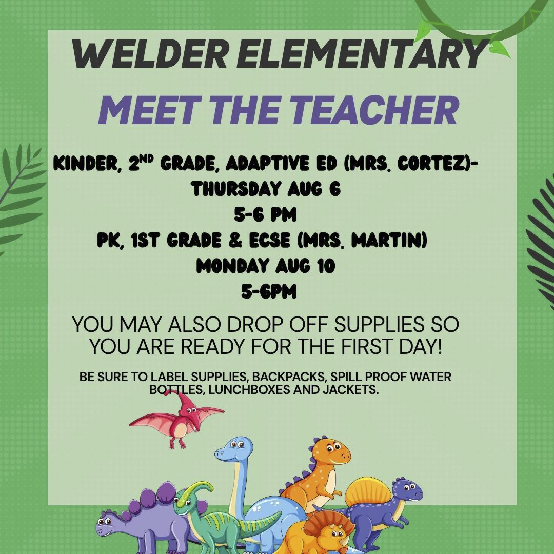 Welder Meet The Teacher