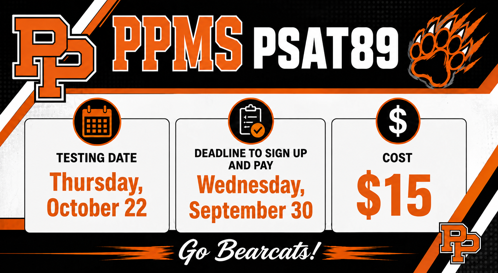 Save the Date: PSAT89