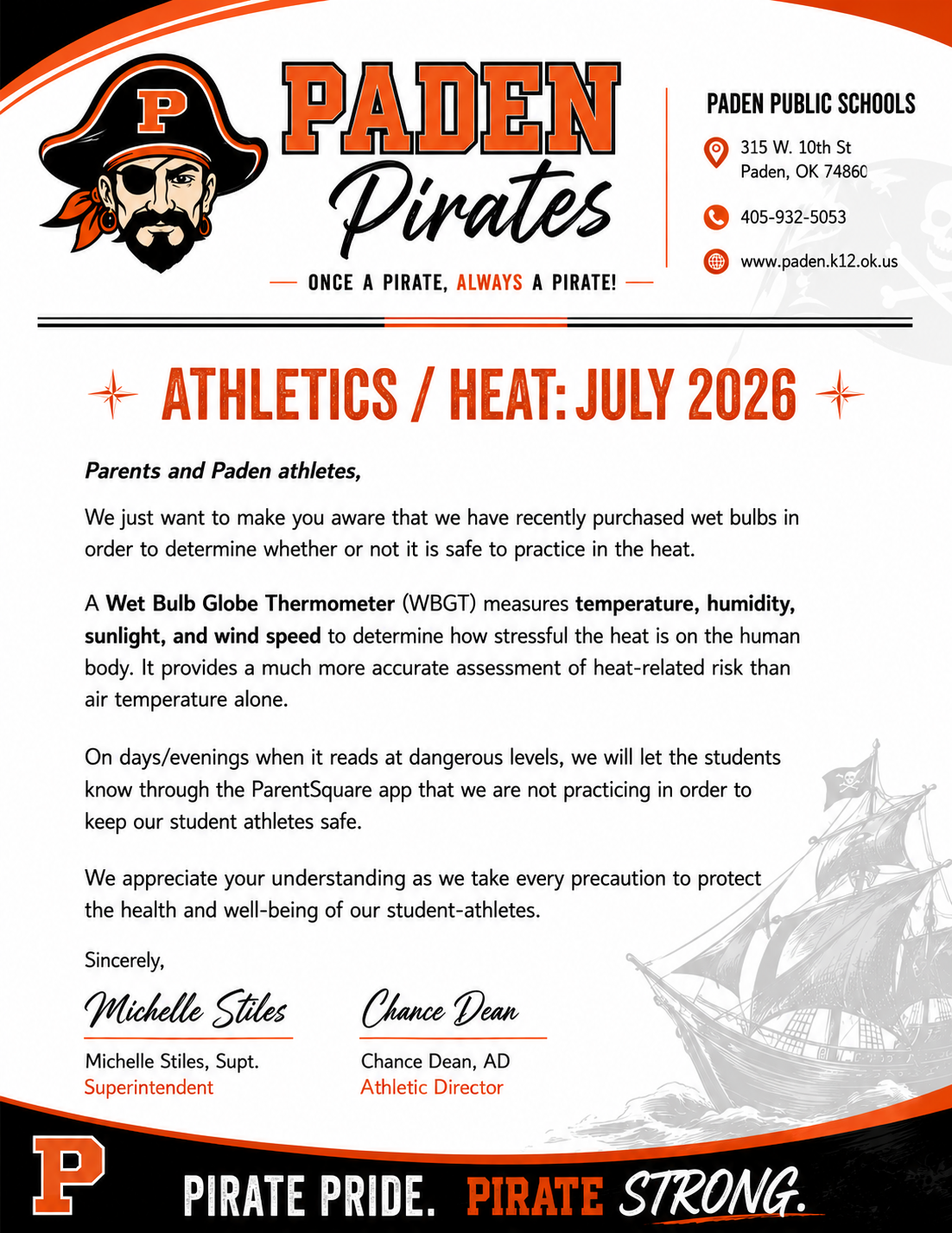 Heat Awareness & Athletics 