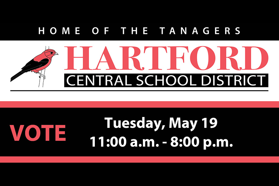 Hartford CSD Budget Vote and Board Elections: May 19