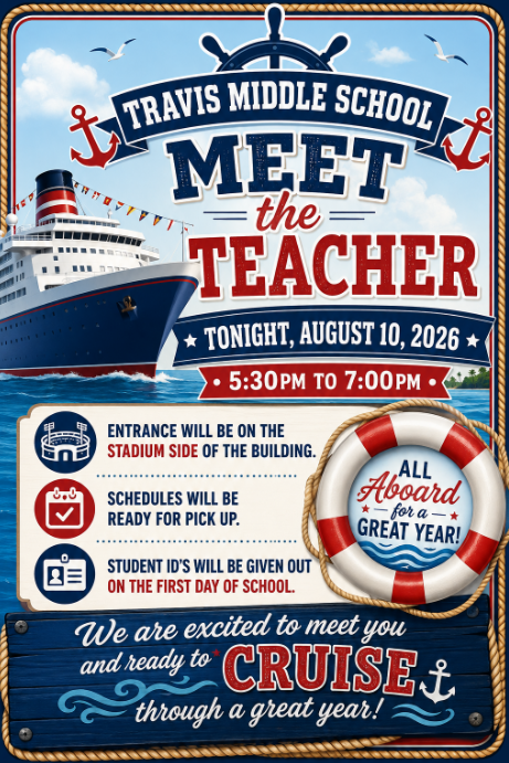 Meet the Teacher TONIGHT!