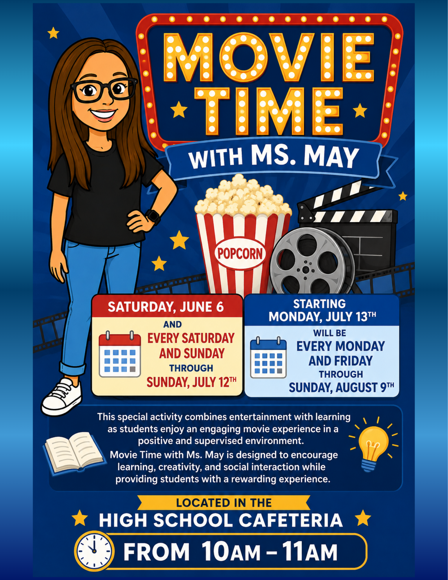 🎥🌟Movie Time with Ms. May🌟🎥