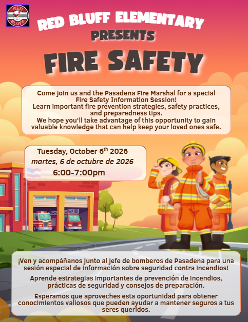 Fire Safety Info Session - 10/06