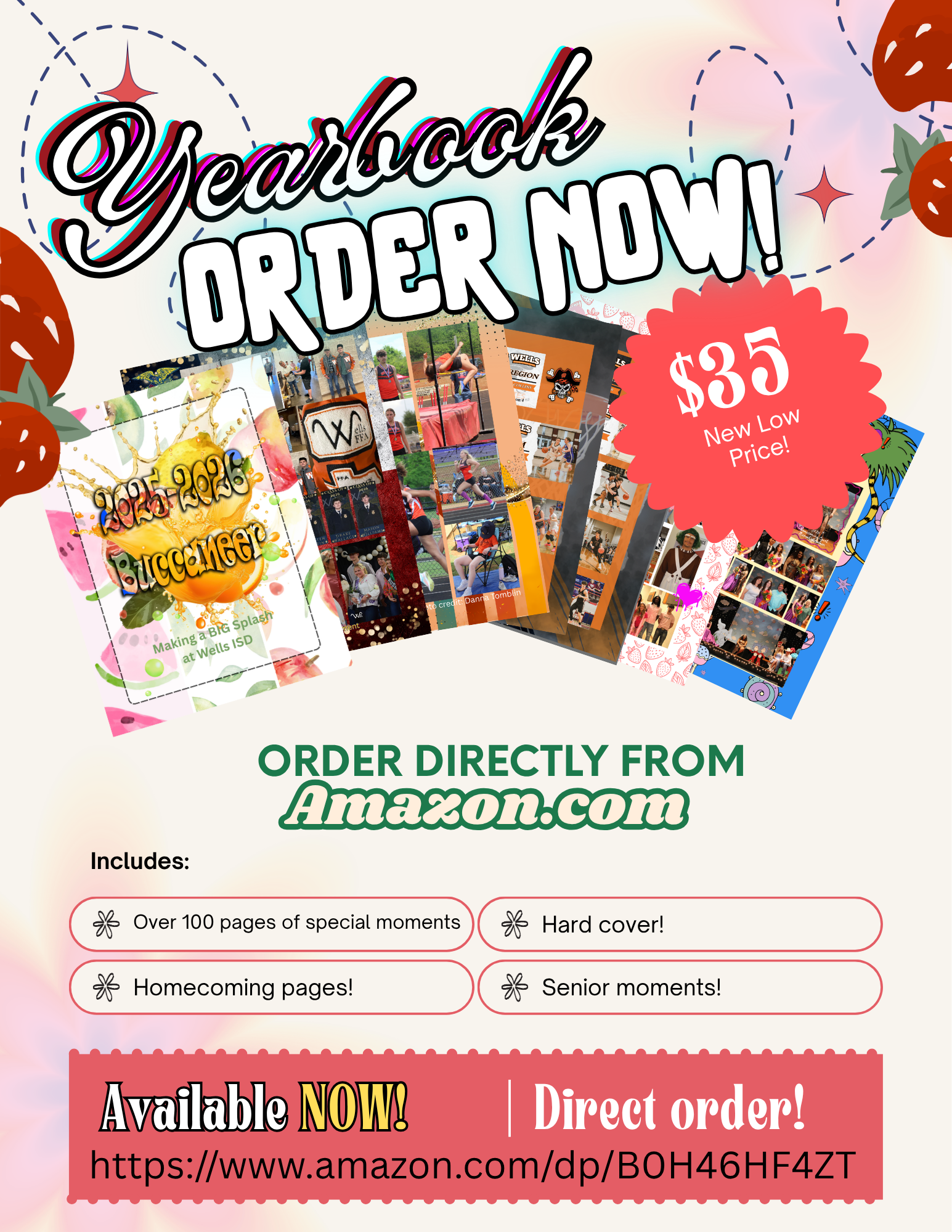 2025-2026 Yearbook is on Amazon!