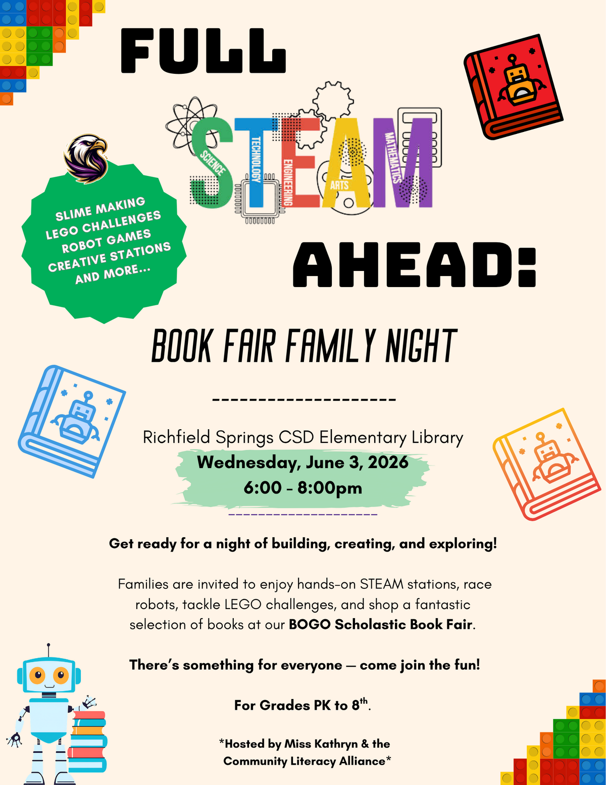 BOGO Scholastic Book Fair is THIS WEEK!!