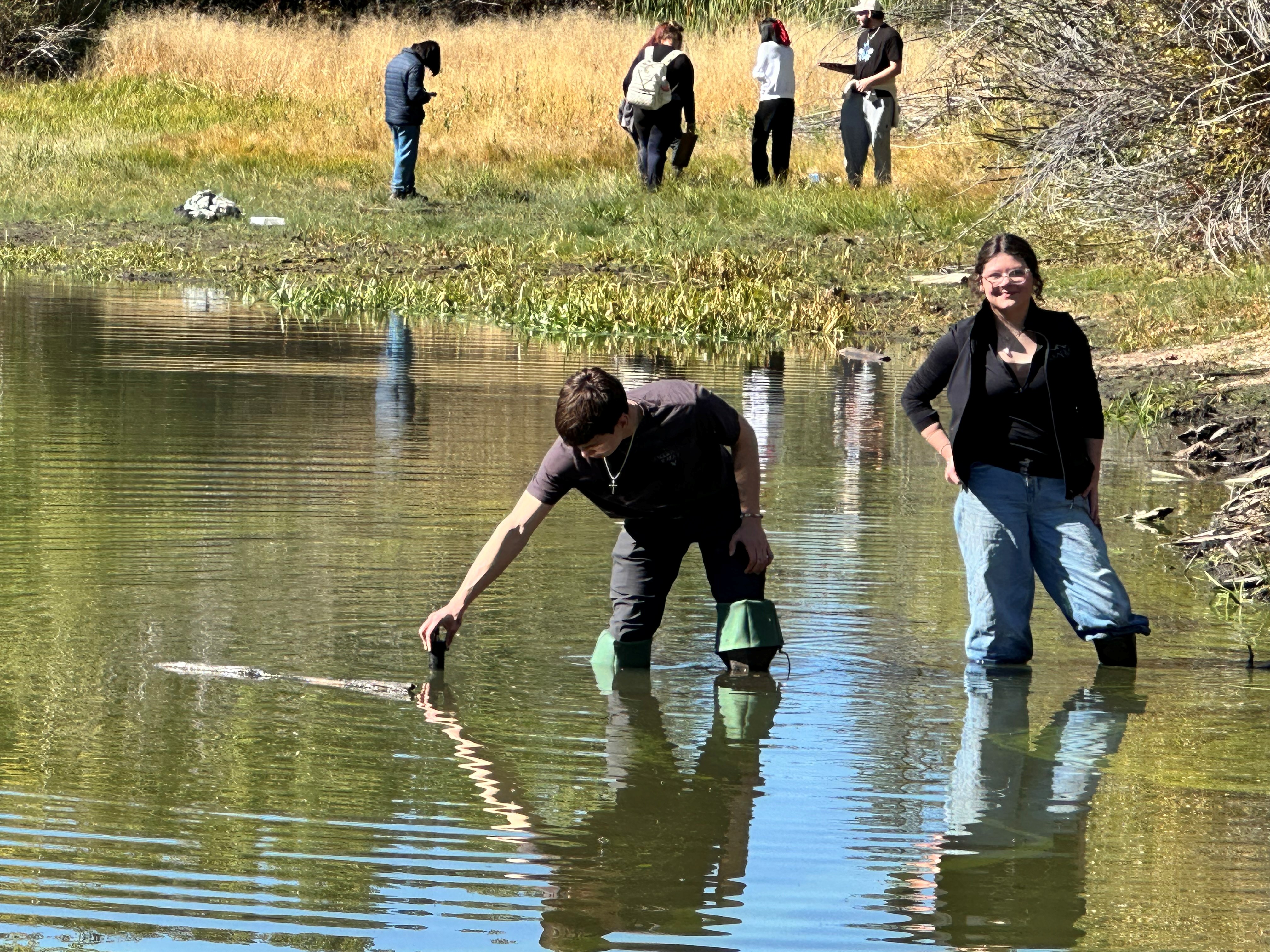 East science students participate in collaborative project