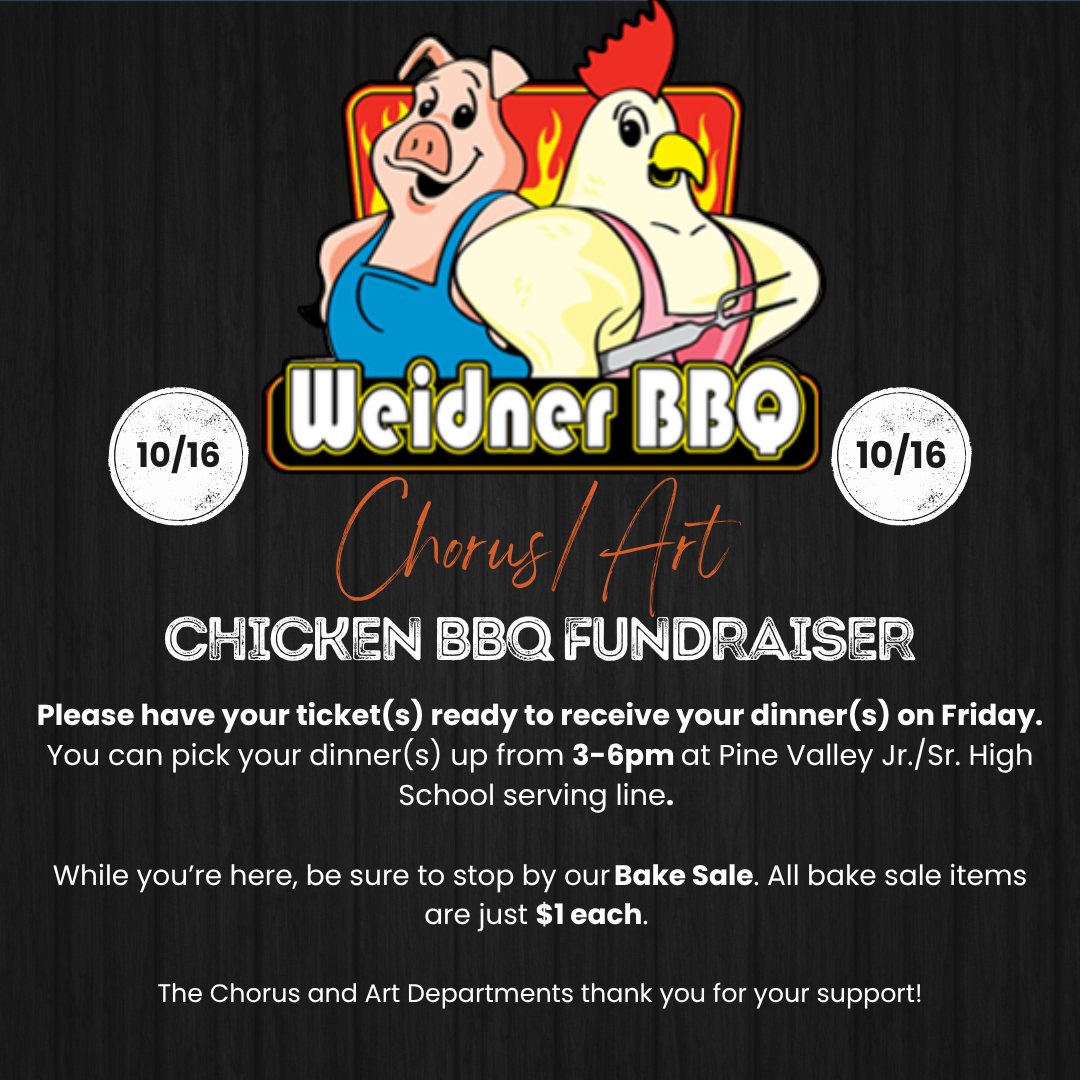 Chorus/Art Chicken BBQ Fundraiser