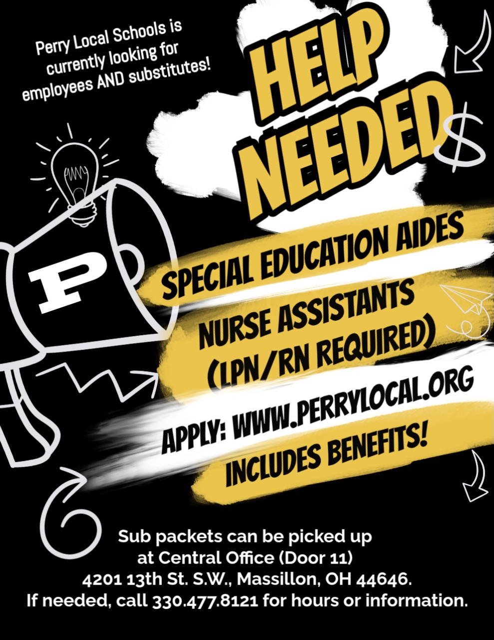 Nursing Assistants and Special Education Aides Needed