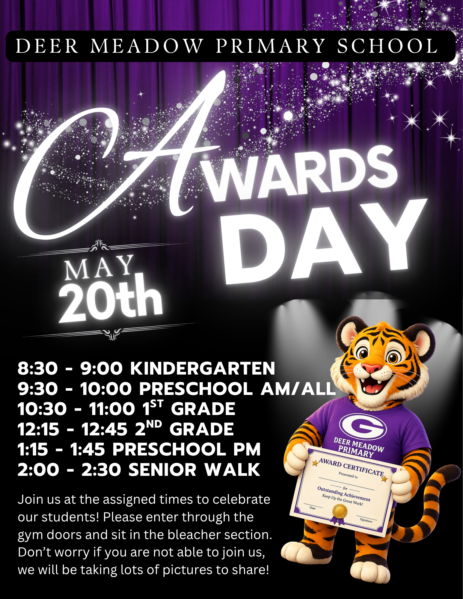Awards Day May 20th 