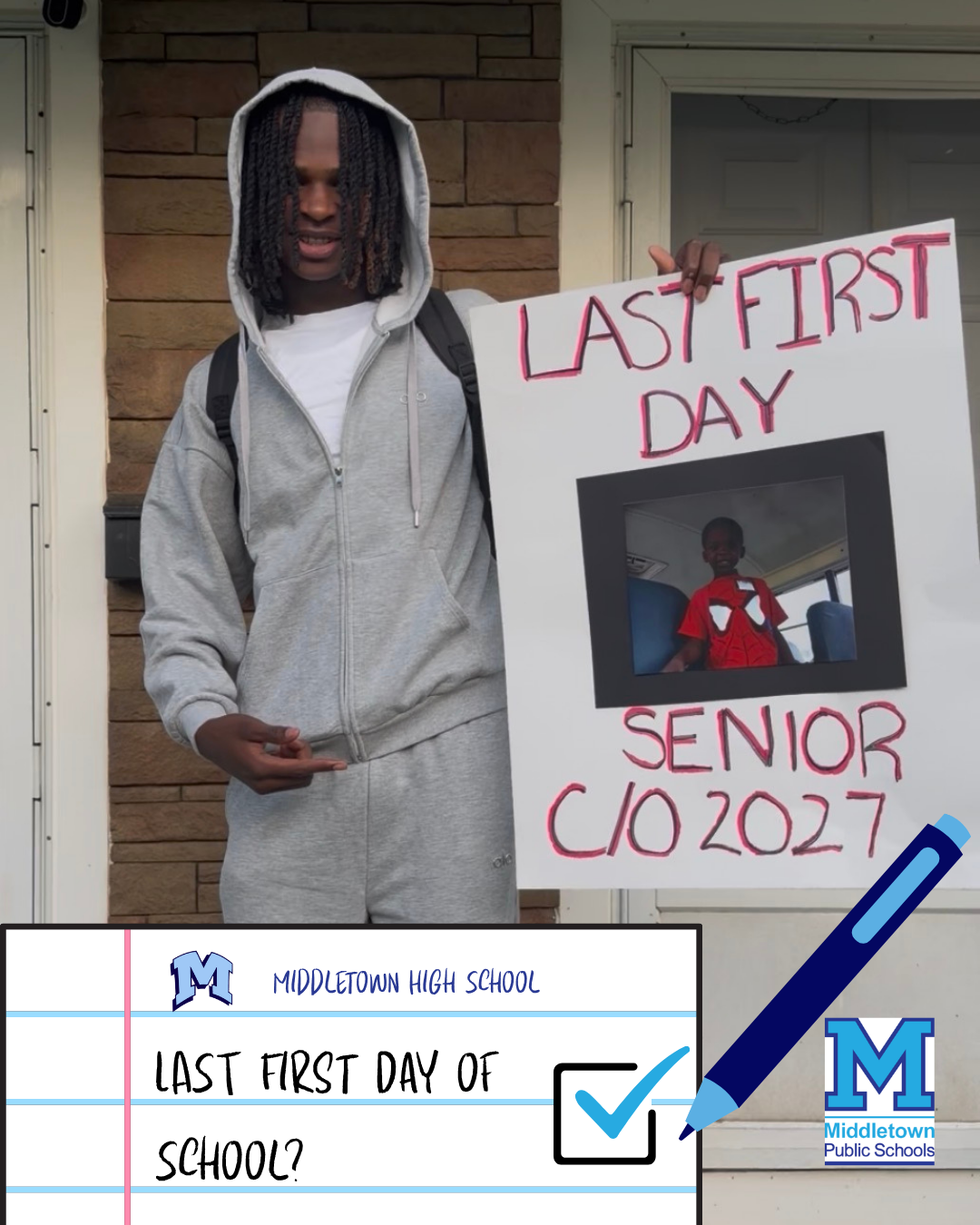 Celebrating The "Last" First Day of School