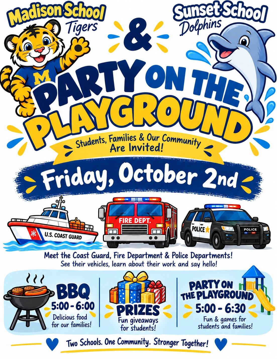 Upcoming Event: Party on the Playground This Friday, October 2nd