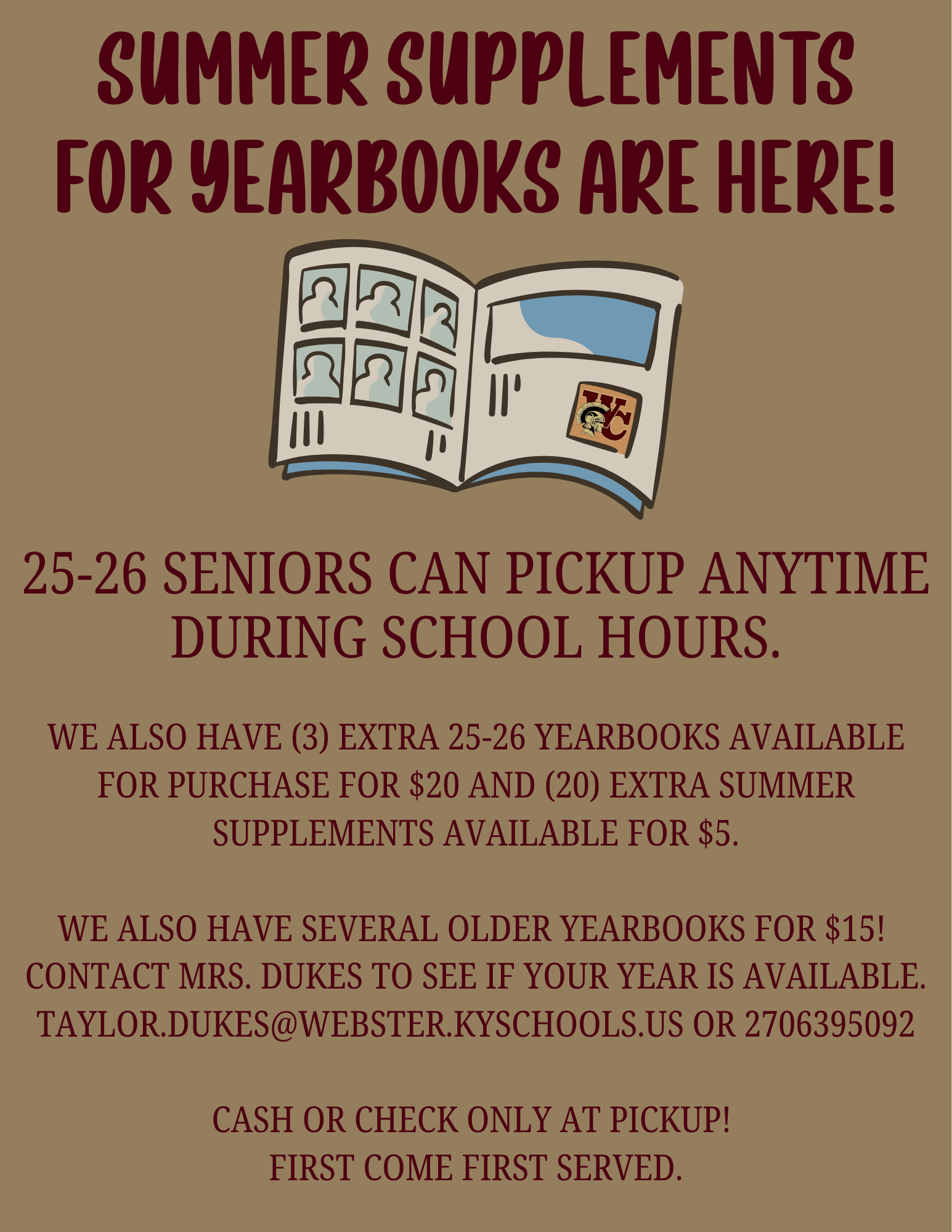 Yearbook Supplement