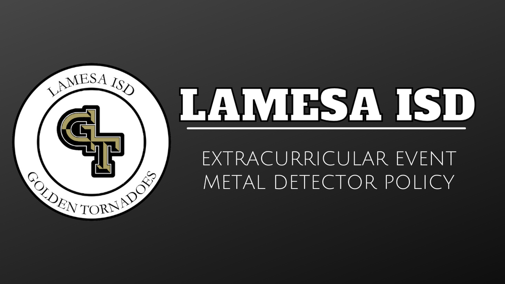 Athletic Event Metal Detector Policy