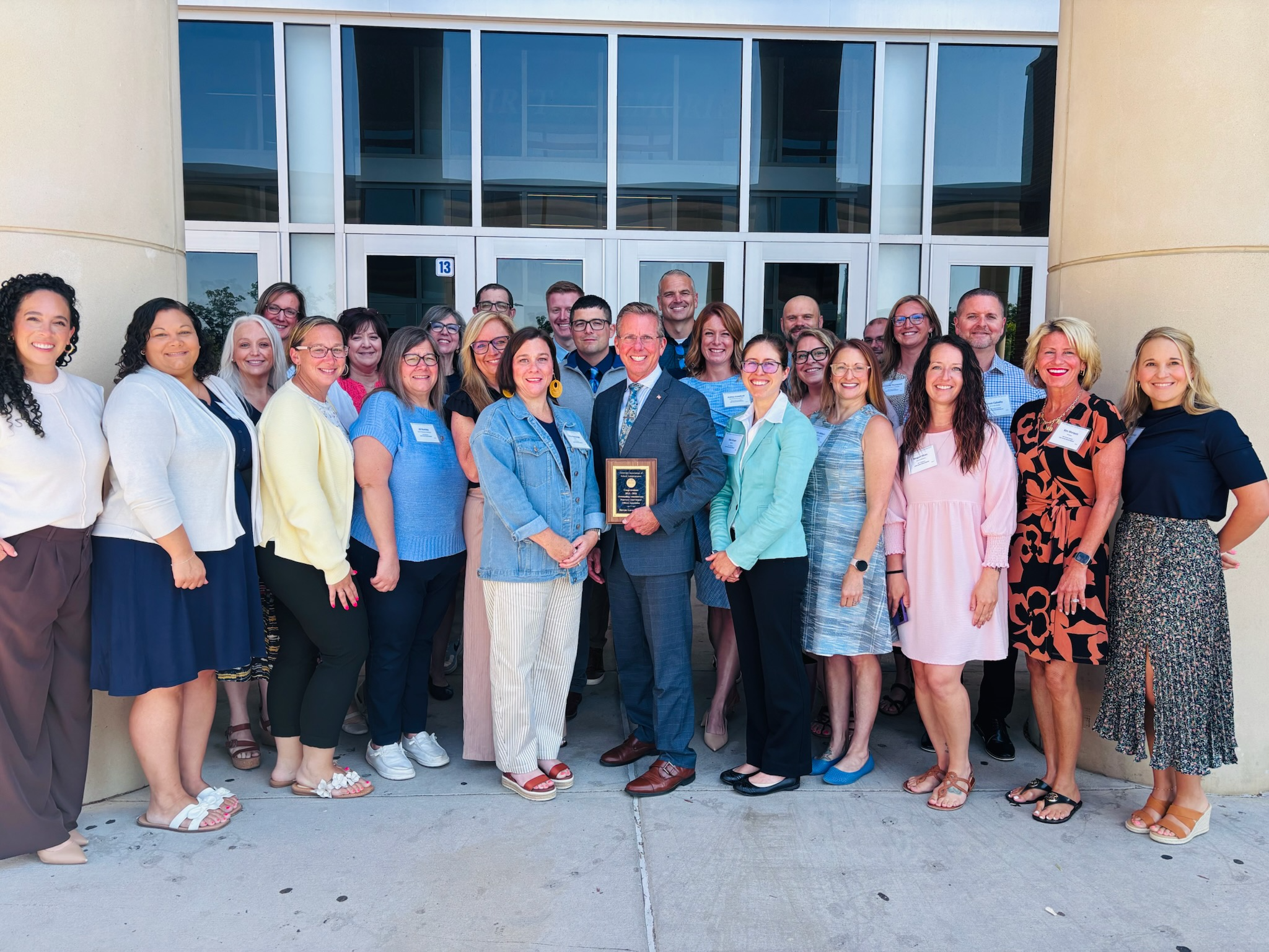Congratulations, Dr. Lucas for becoming the Delaware Superintendent of the Year!