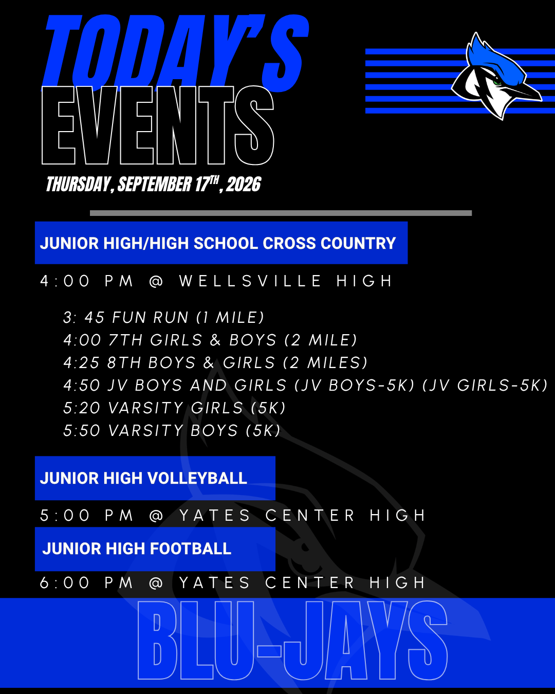 Events for September 17, 2026