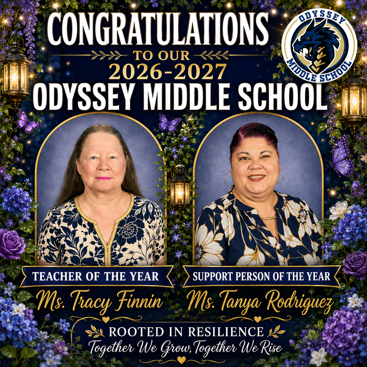 Teacher and Support Person of the Year