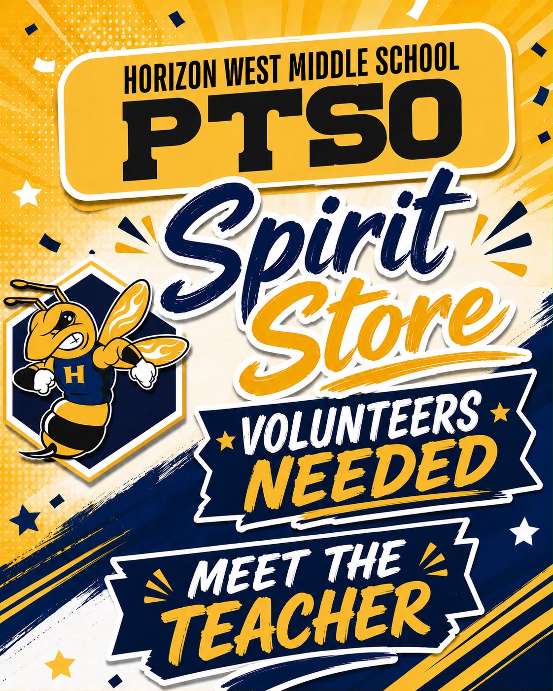 PTSO: Spirit Store Volunteers Needed at Meet the Teacher