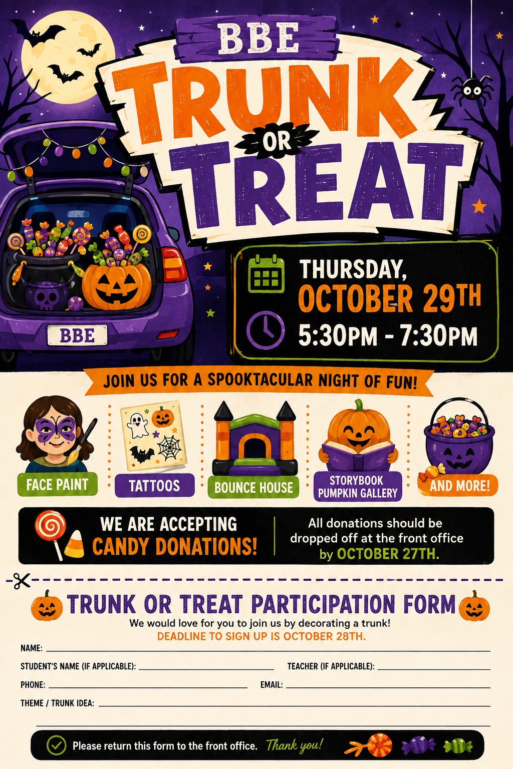 Trunk or Treat