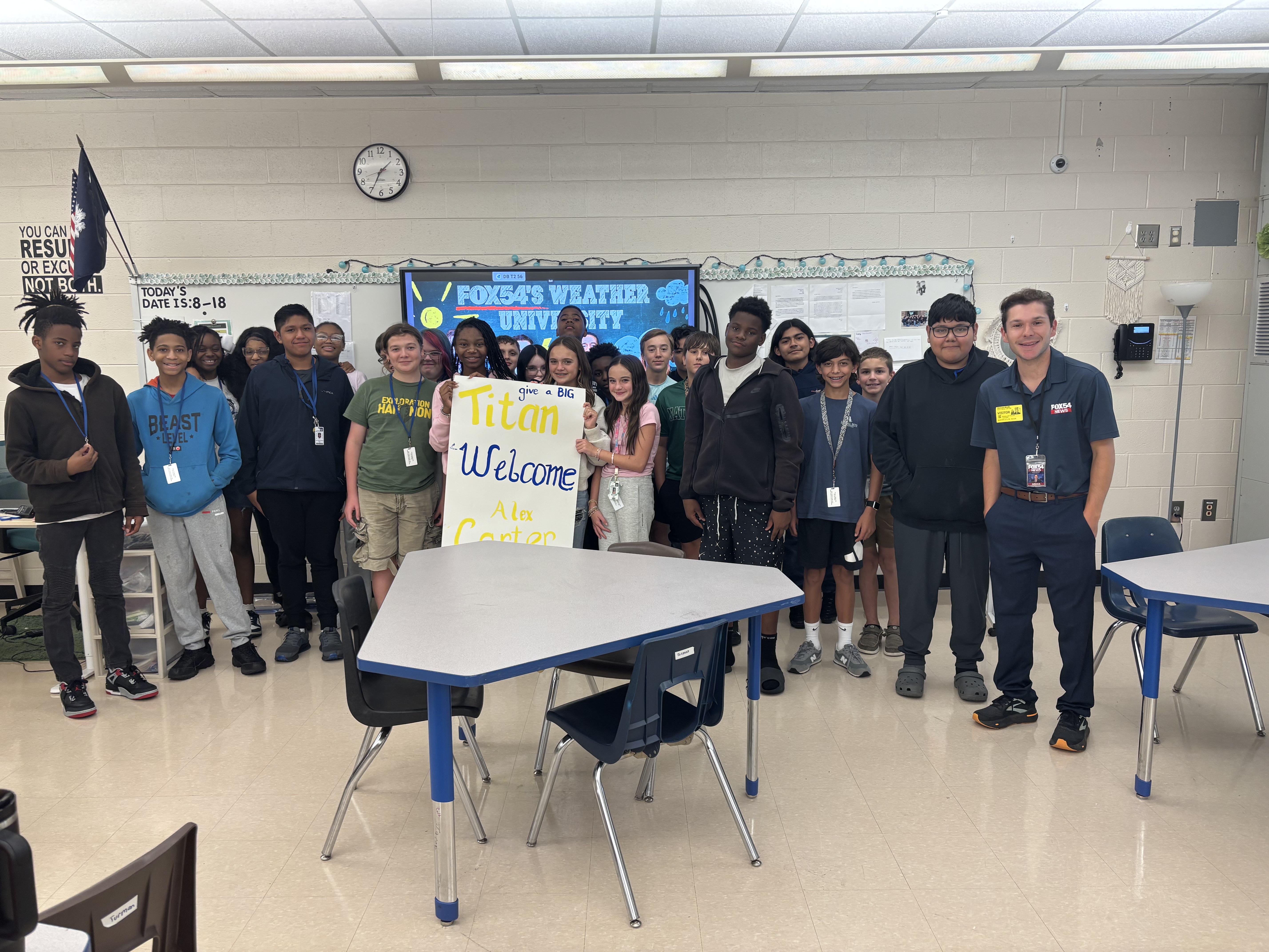 Fox 54 Weather University comes to Westview!