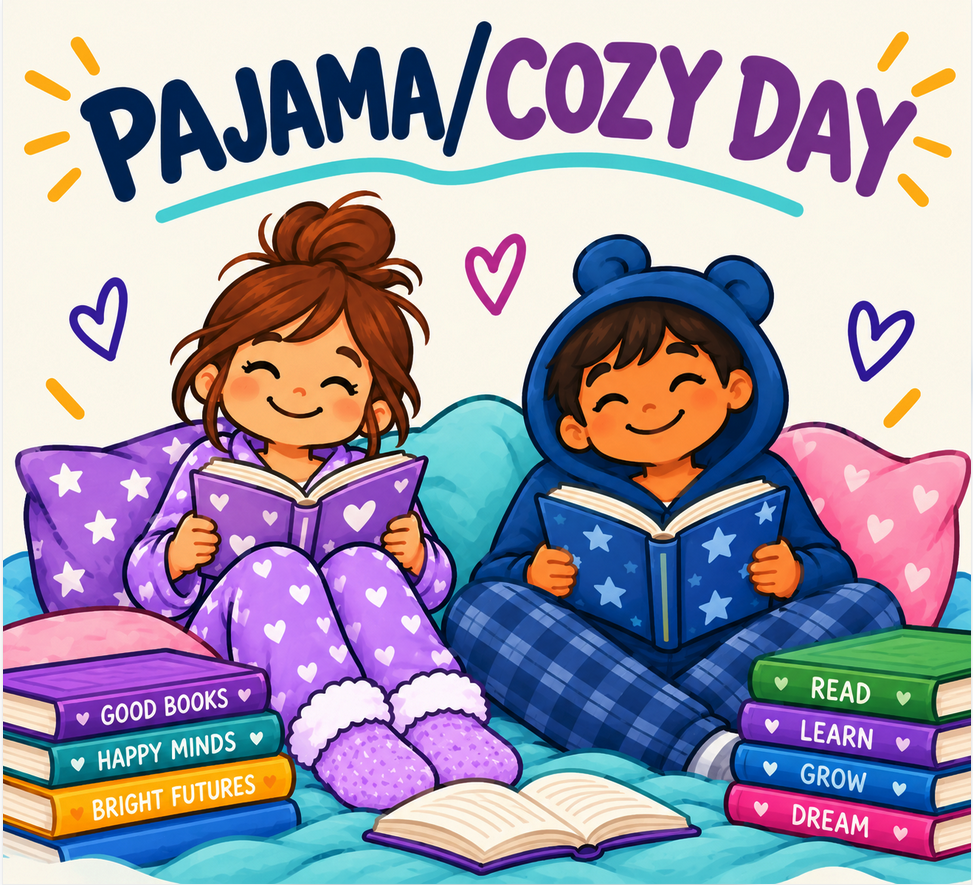 Spirit Week: Thursday, October 29th is Pajama/Cozy Day!