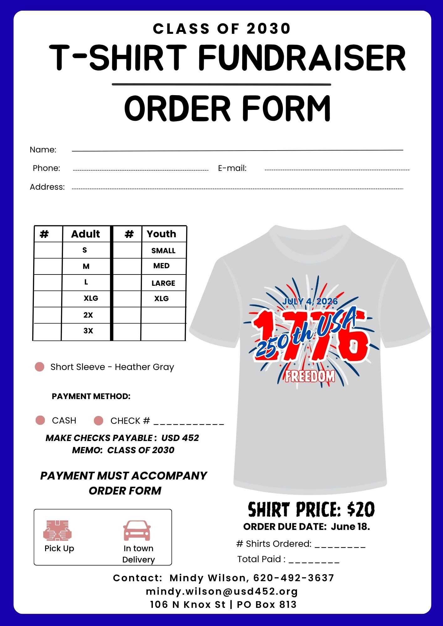 Class of 2030 Fundraiser