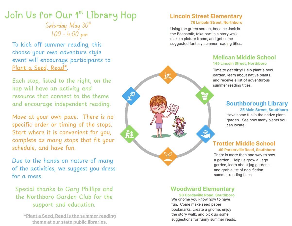 Join Us for Our 1st Library Hop