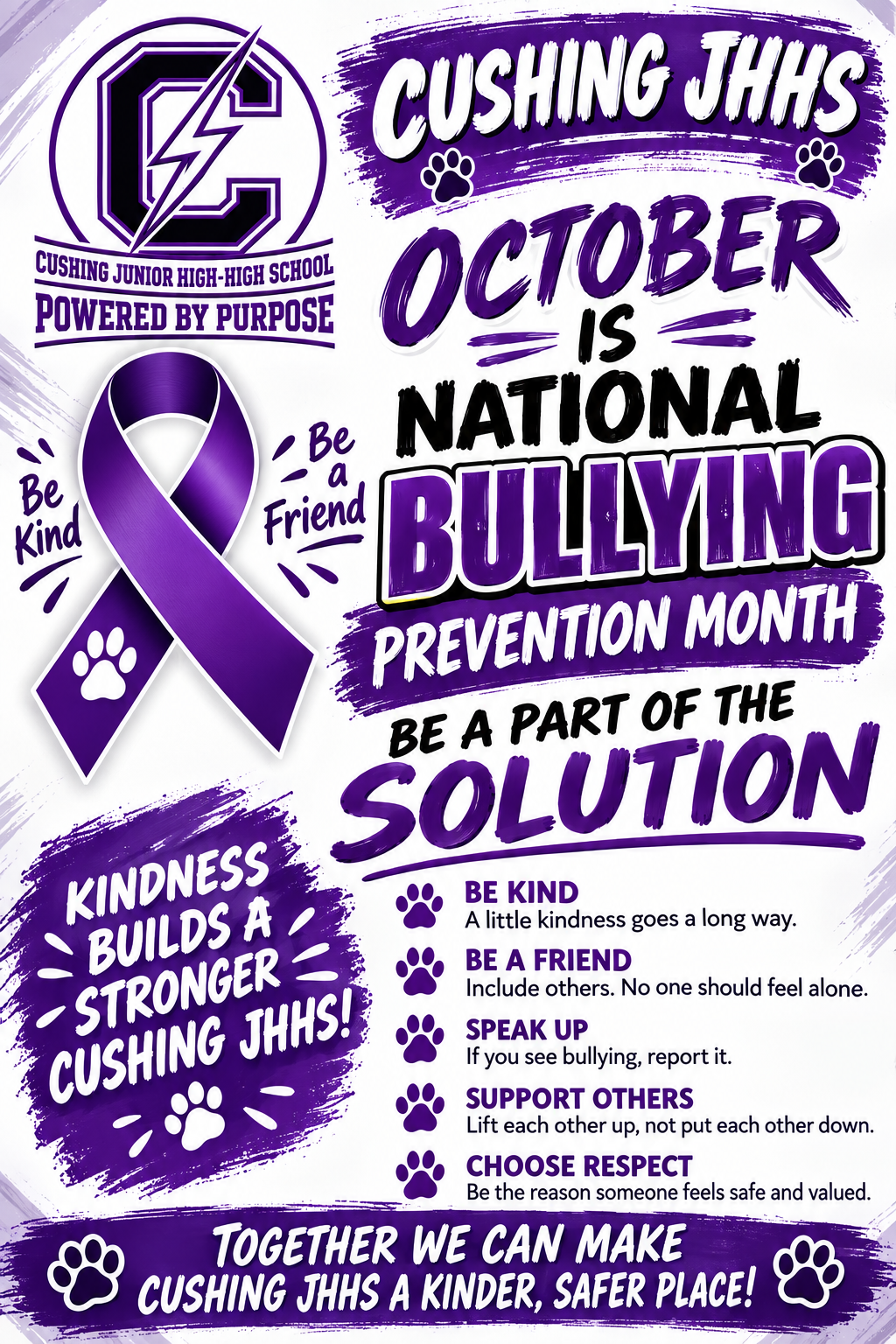 October is National Bullying Prevention Month