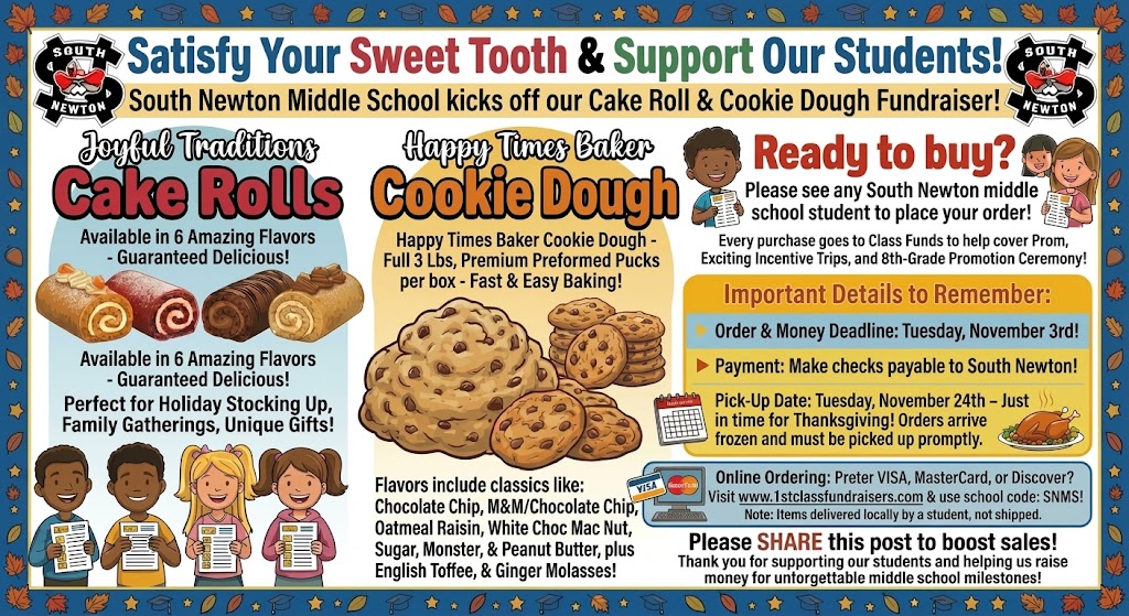 Satisfy Your Sweet Tooth & Support Our Students!