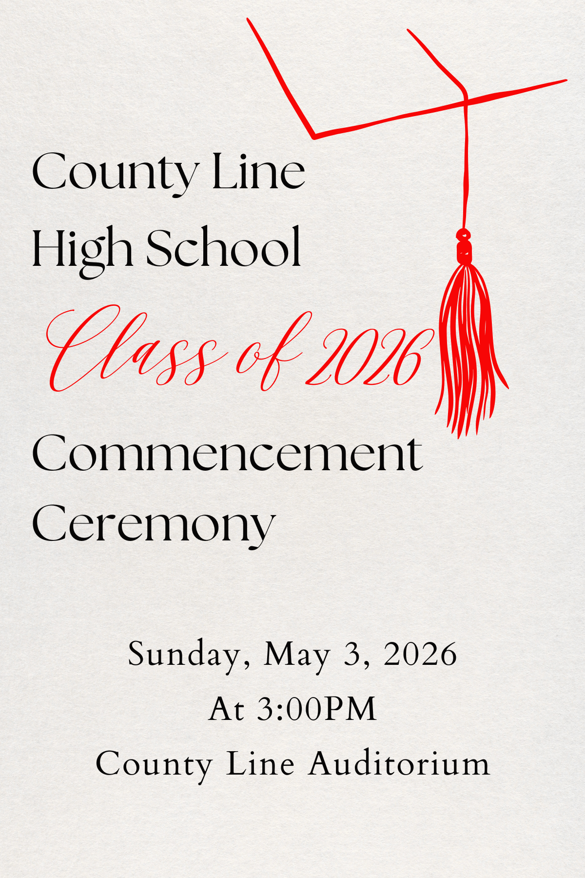 Class of 2026 Commencement Ceremony