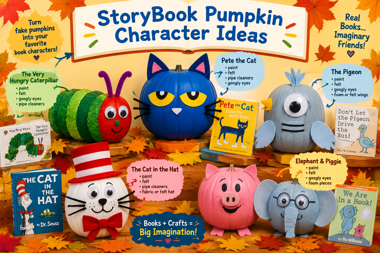 Story Book Pumpkins