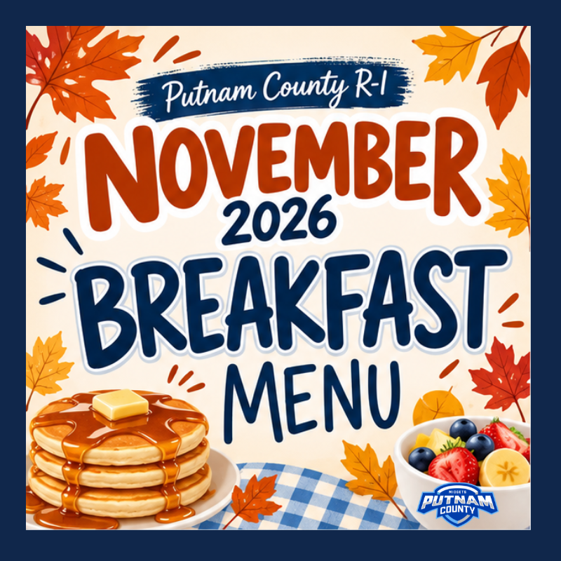 november breakfast menu with pancakes and fruit for november 