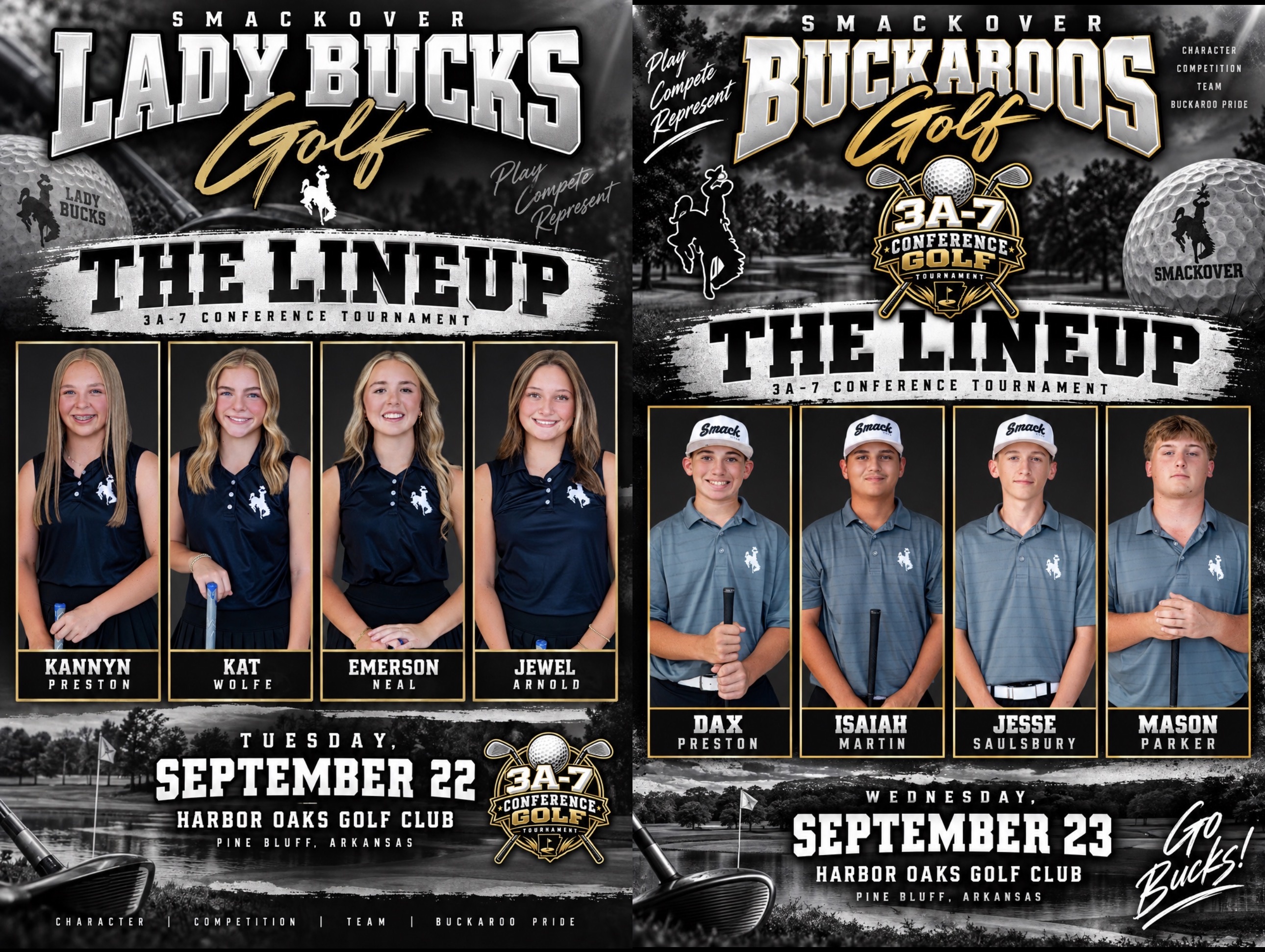 Golf Teams Prepare for 3A-7 Conference Tournament