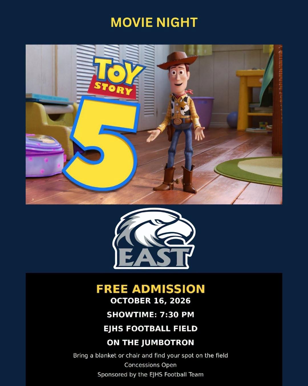 Movie Night on the Field-Hosted by Eagle Football