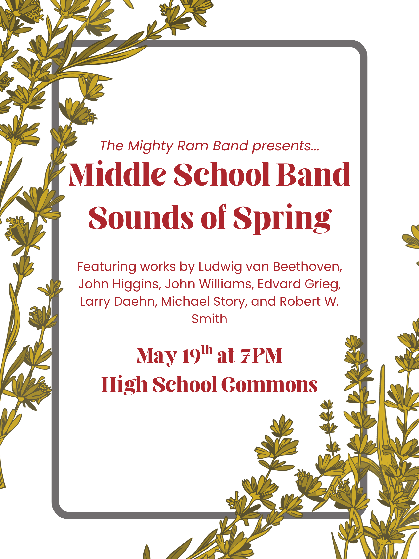 MS Band - Sounds of Spring Concert