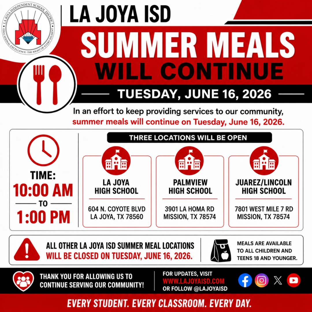 🍎 SUMMER MEALS WILL CONTINUE 🍎