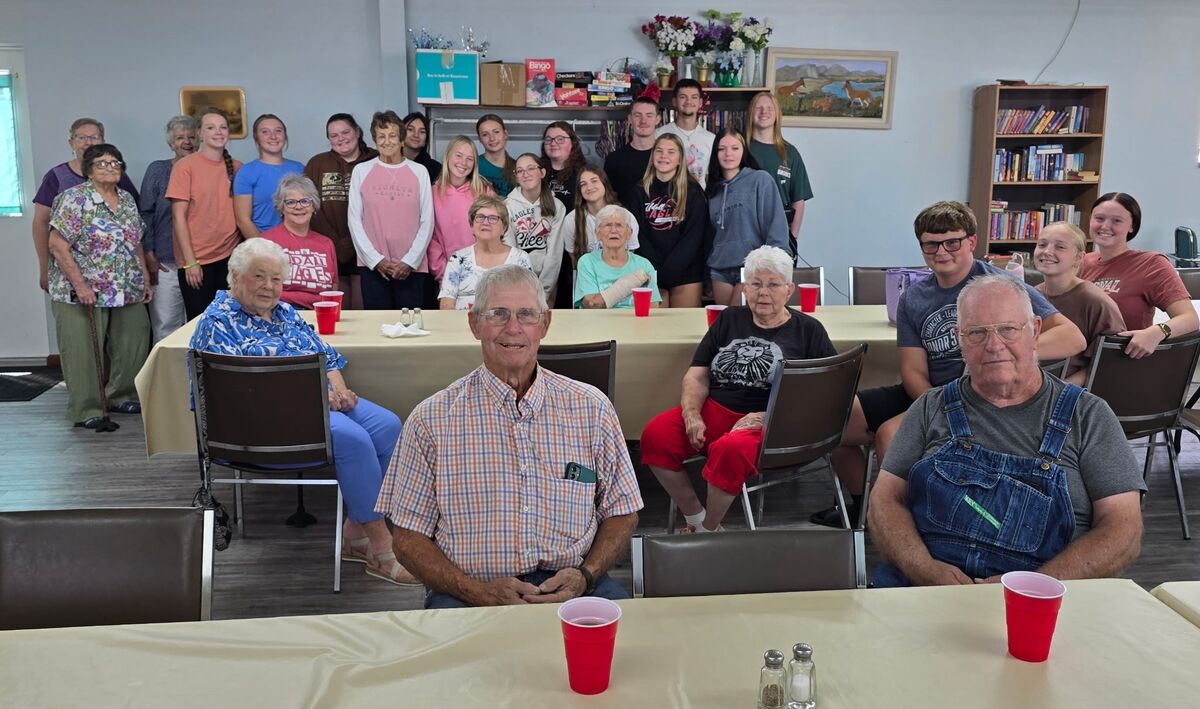 Community Connections Class Visits Udall Senior Center