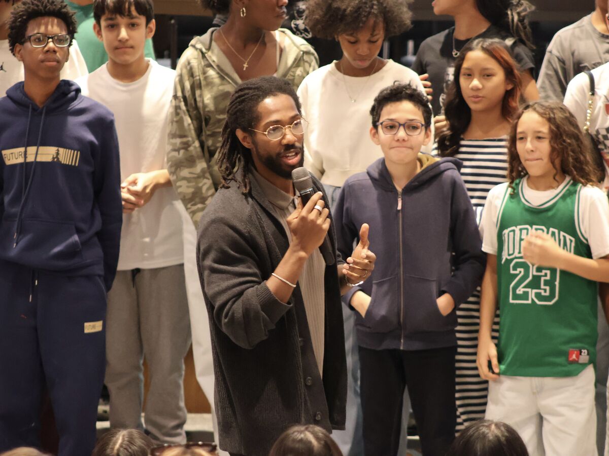 Former Conackamack staffer rallies students for Week of Respect