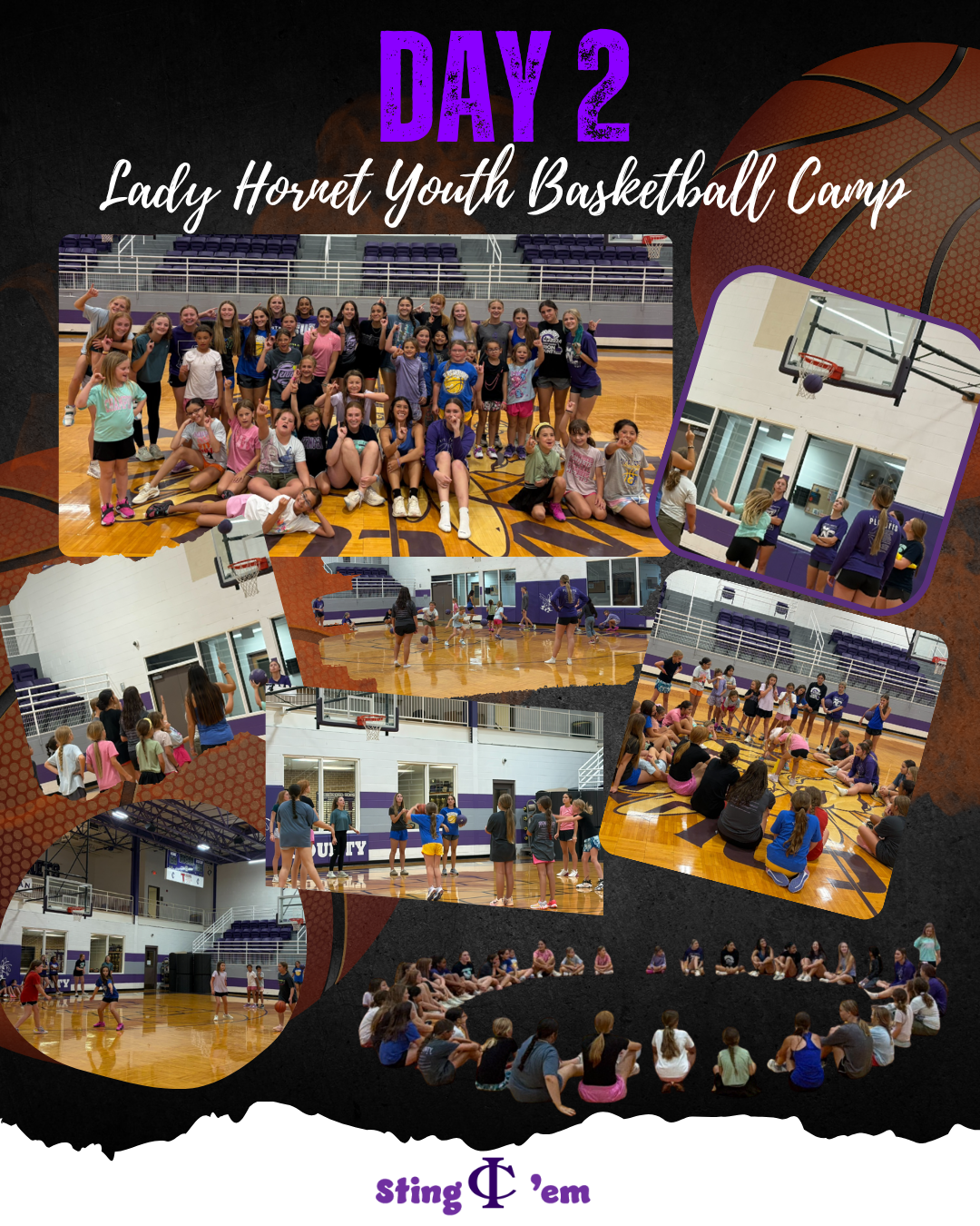 Day 2 Lady Hornet Youth Basketball Camp