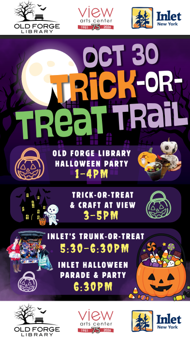OCT 30 TRICK - OR - TREAT TRAIL