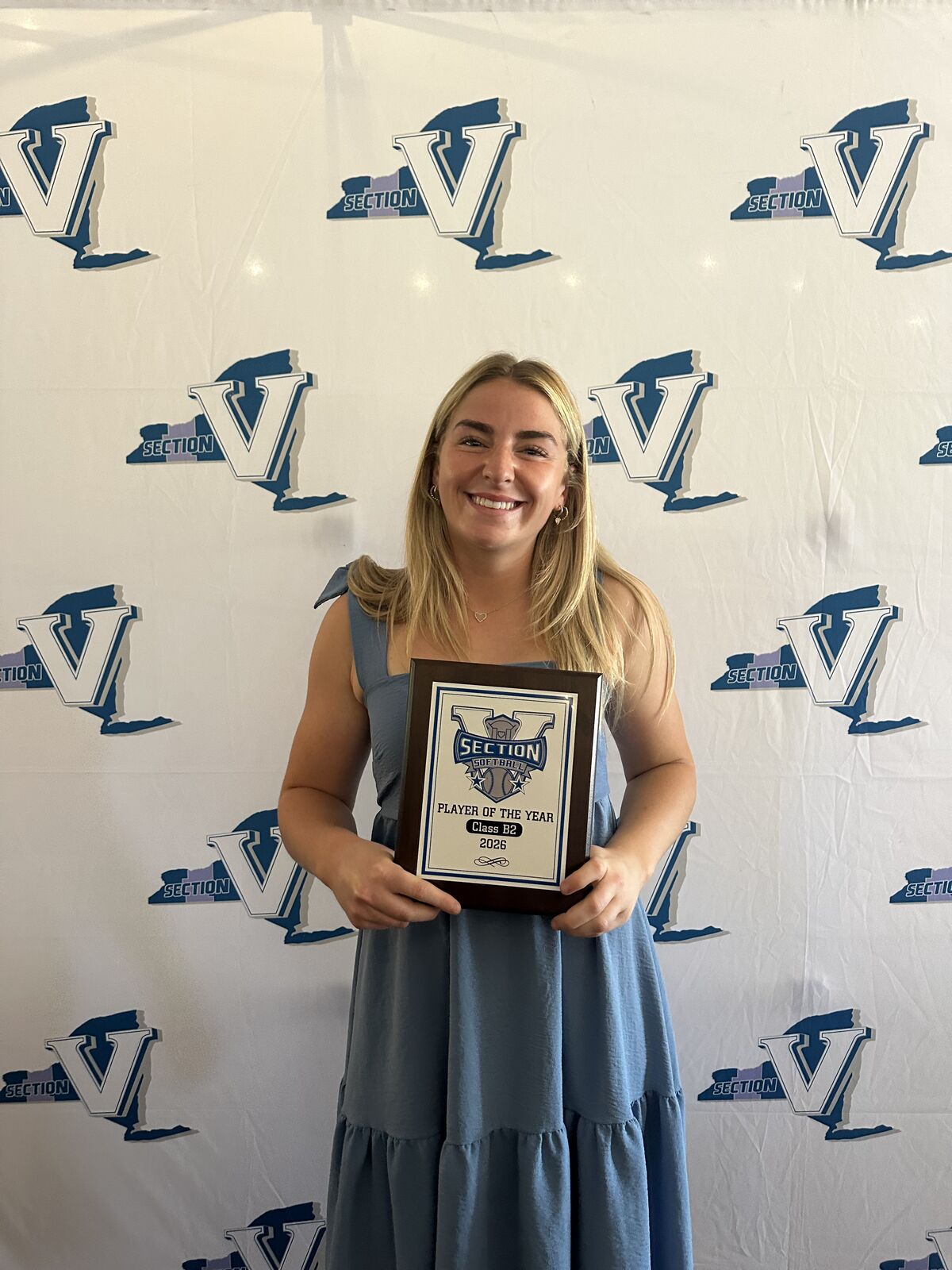 Senior is softball 'player of the year' 