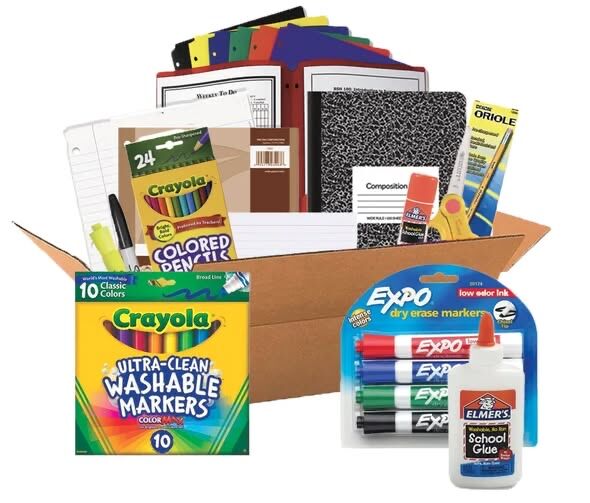 School Supply Kits Available for K-12 Cooperstown Central School Students 