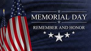 No School - Memorial Day