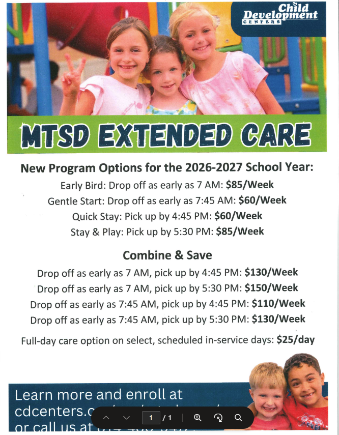 MTSD Extended Care